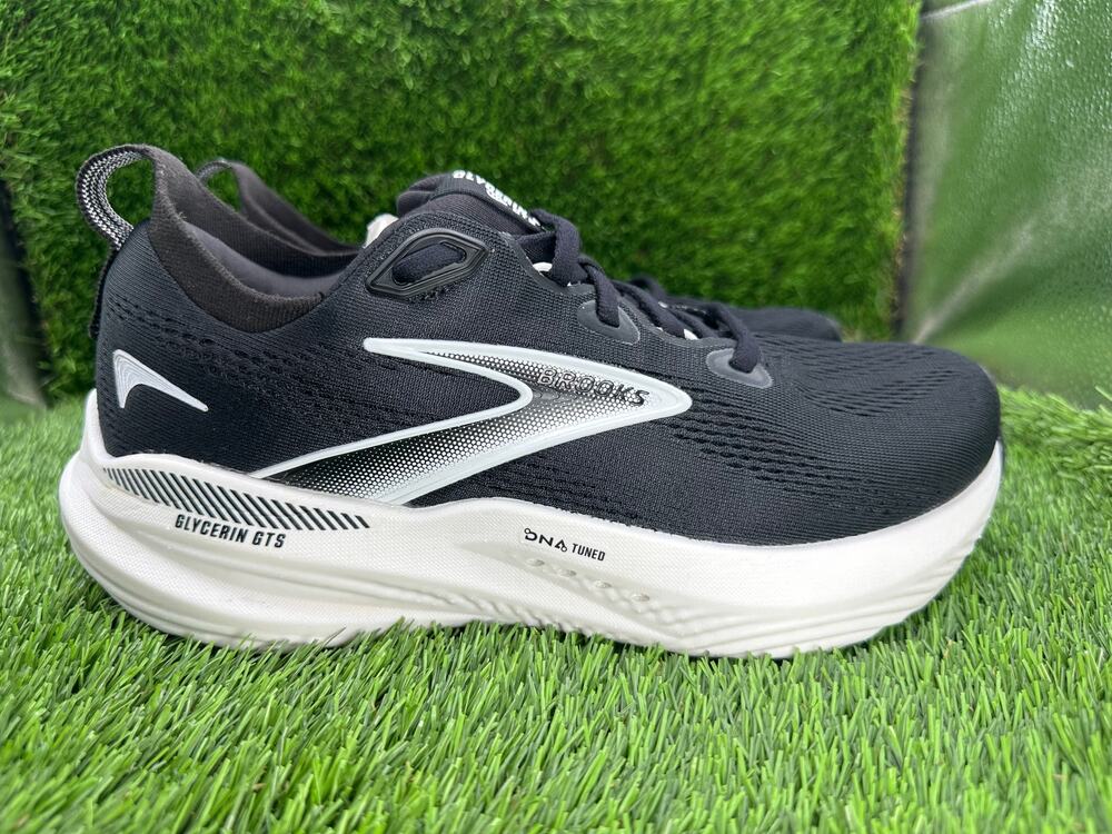 Brooks Glycerin GTS 22 1204351D090 Athletic Sneaker Women's 8D Black Mesh Sports